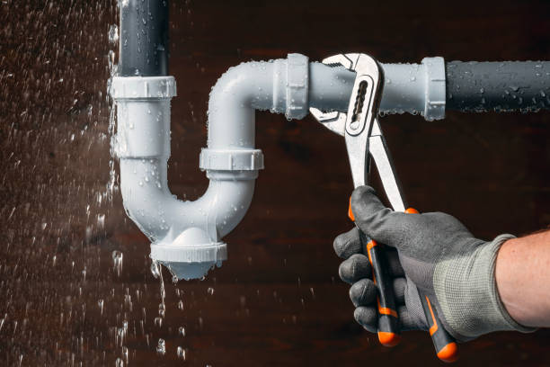 Professional Sewer Line Repair technician working in Lincoln, RI
